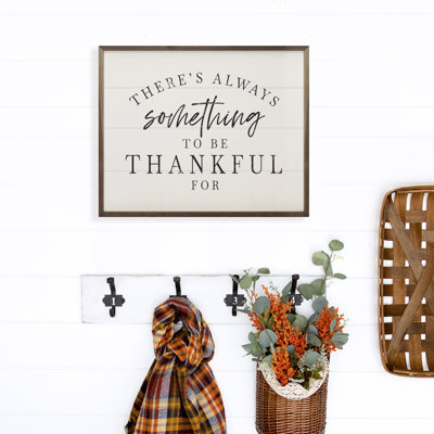 " Something To Be Thankful For "
