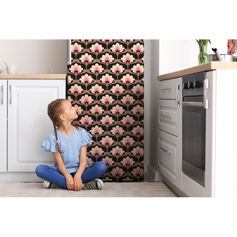 Plants & Flowers Door Decal, 190'' H x 70'' W