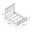 Baguenaudier Panel Bed-76711180-76720259
