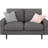 Benaniah Upholstered 50.4'' Loveseat-1210071361