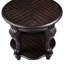 Table basse et côtés: 3 pour le salon, style antique, bois, conception d'assemblage simple, marches solides sans effort