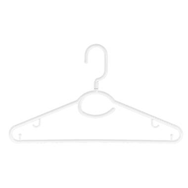 Woolite White Swivel Neck Hangers (5-Pack)