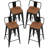 Kiamani Metal Outdoor Patio Stool-1090414157