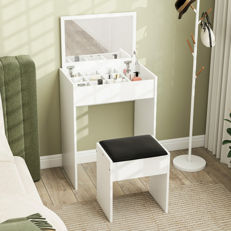 Ensemble coiffeuse avec miroir Westerfield