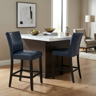 Jone Upholstered Back Barstool