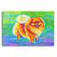«Rainbow Pomeranian» par Rebecca Wang Art-439425389