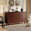 Commode d'appoint en bois massif