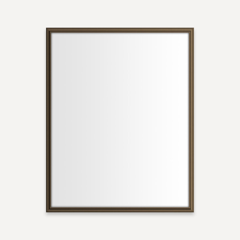 Main Line Cabinet, 30.06" H x 23.38" W x 4" D, Brushed Bronze, Rosemont