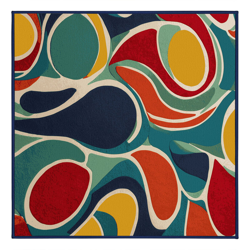 Witty Loop Rug, Square 8'
