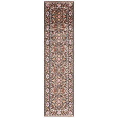 Tapis brun / bleu 224