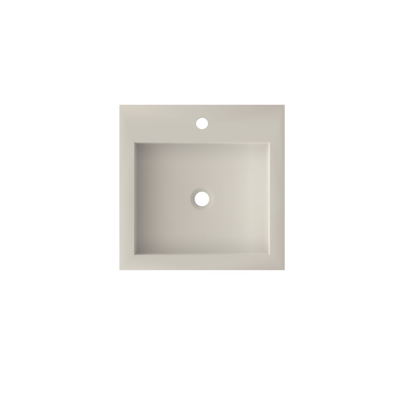 Lavabo pour salle de bain blanc mat