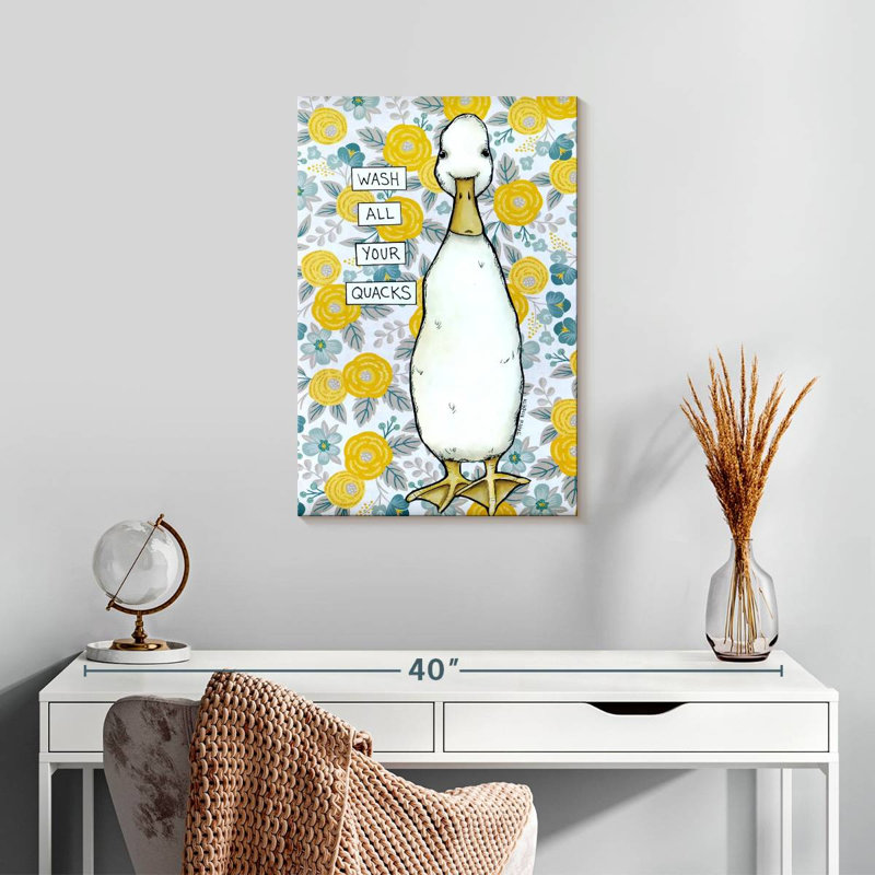 Brampt Quacks, 24" H x 16" W