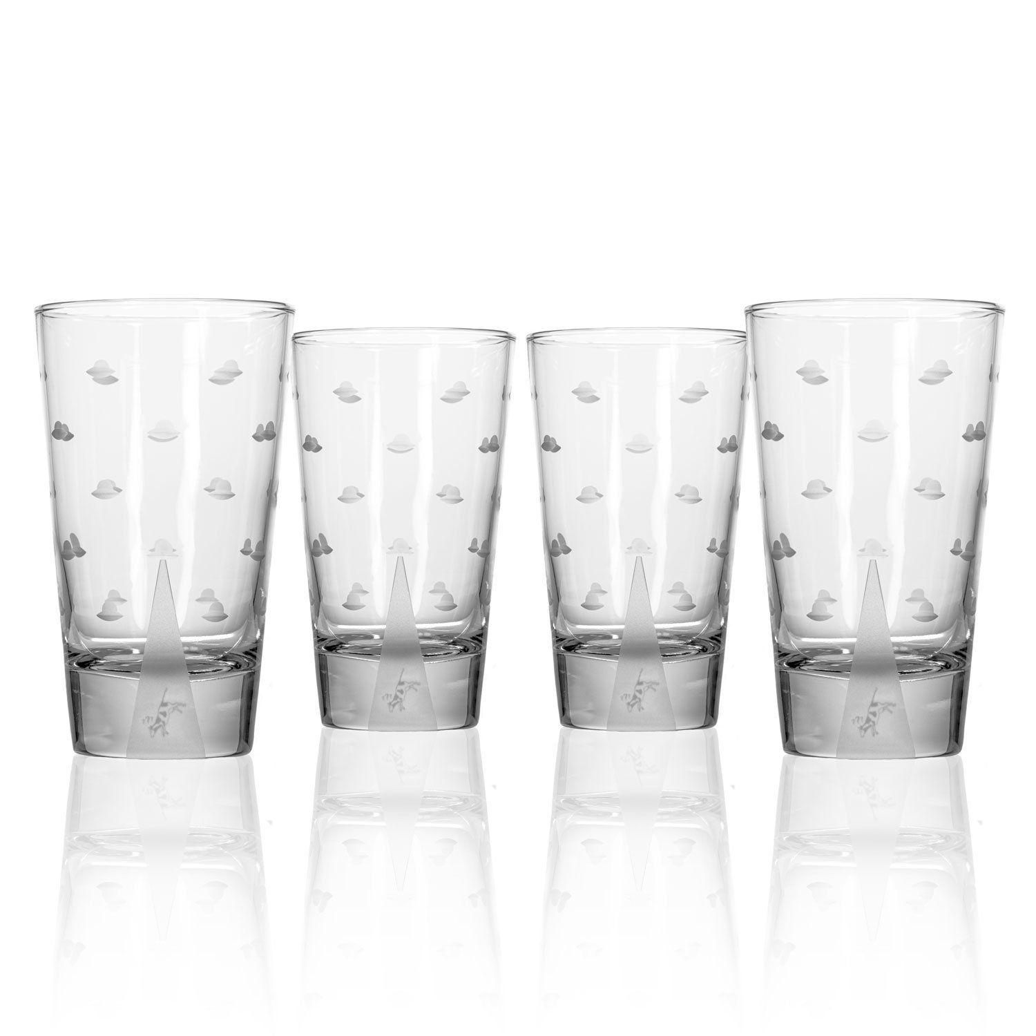 Ivy Bronx Funchess 8 - Piece 16oz. Acrylic Drinking Glass