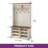 Hall Tree 39.4'' Wide With Bench And Shoe Storage