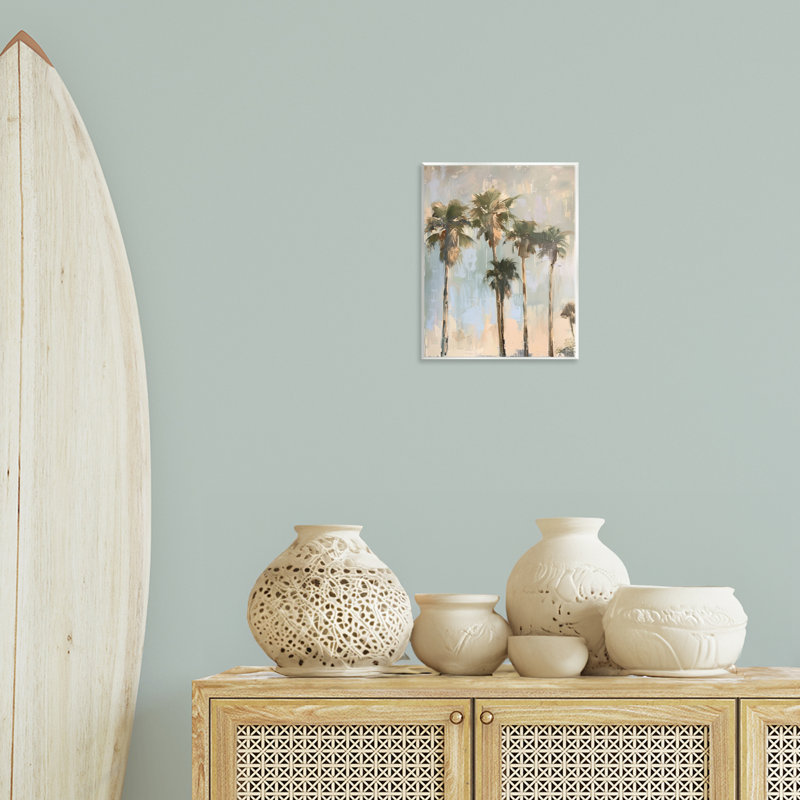 «Painterly Palm Trees» par Petal Prints Design