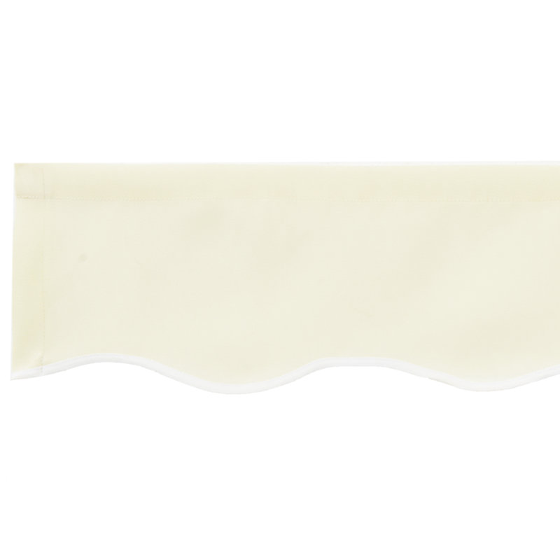 Breakwater Bay 20cm D Retractable Patio Awning, Cream, 230 cm W x 20 cm D