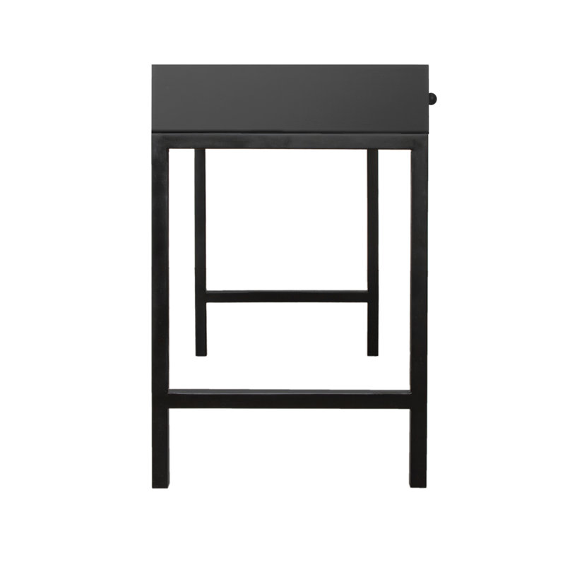 Maple Writing Desk, Black