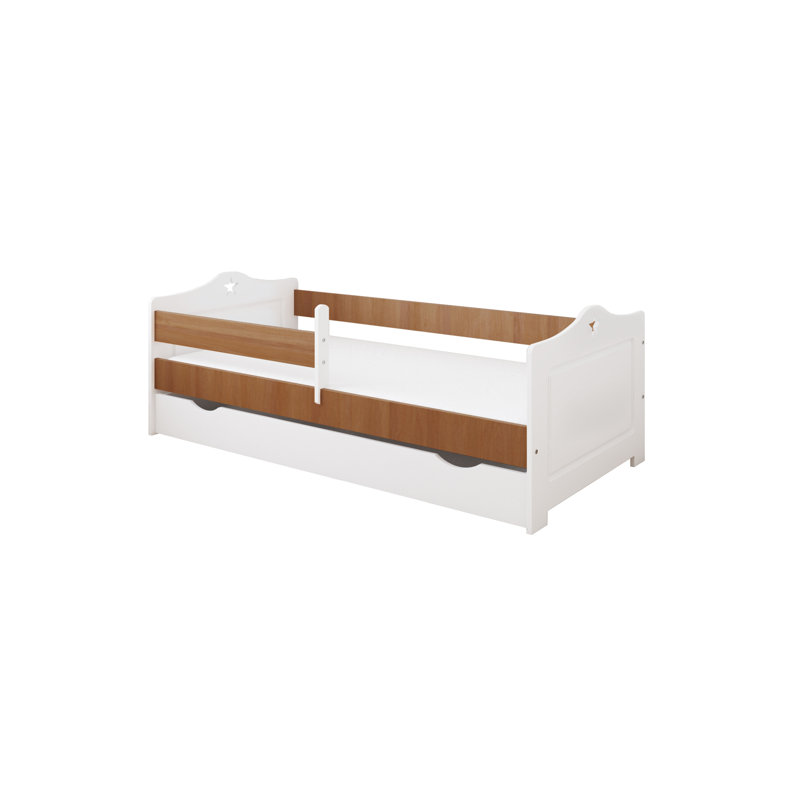 Simons Cabin Bed with Storage Included, 70 x 140 cm, Oak