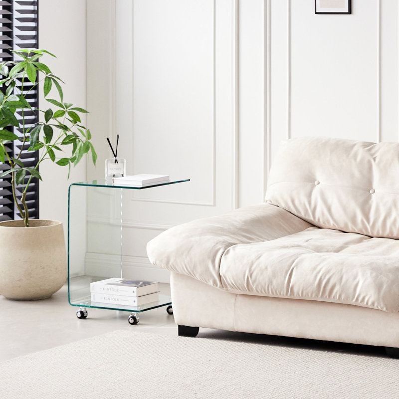 Table d'appoint Transparent Transparent