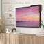 «Pink Sunrise», reproduction sur toile-100689569