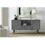 Buffet Makena en bois d'acacia gris