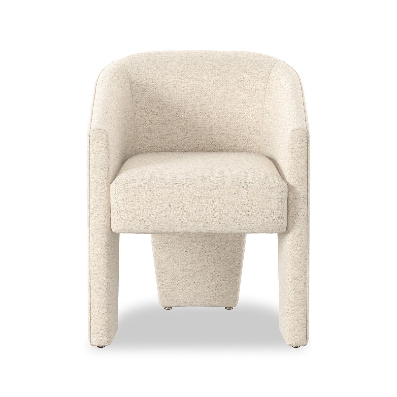 Tillison Upholstered Arm Chair, Crypton Nomad Snow