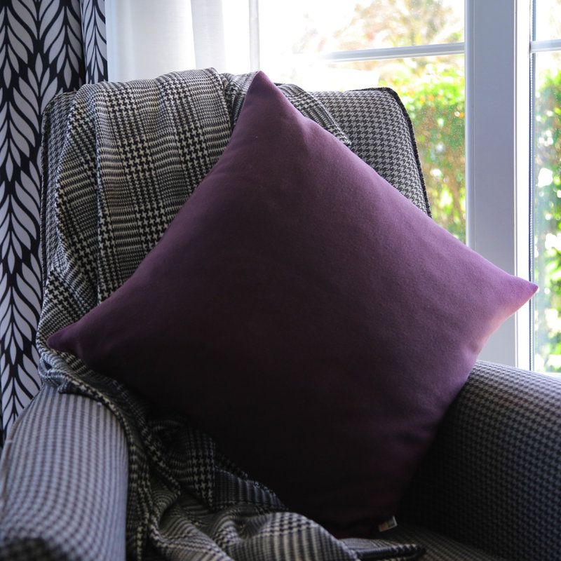Coussin intérieur / extérieur Calyn, Mauve