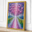 Blossoms Under Glass Romantic - Wrapped Canvas-347290432-347290437