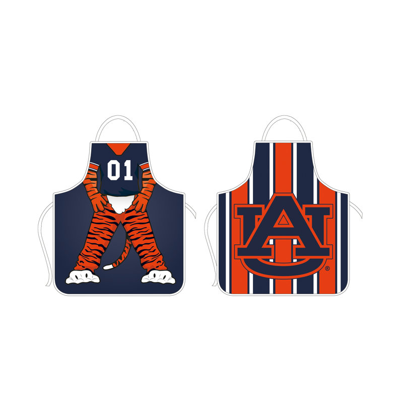 No Pattern Bib Apron, Auburn University