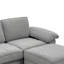 Canapé modulaire rembourré en L 105,5 pouces, canapé en tissu moderne avec méridienne et repose-pieds, canapé profond et confortable pour le salon, les meubles d'appartement-201855449