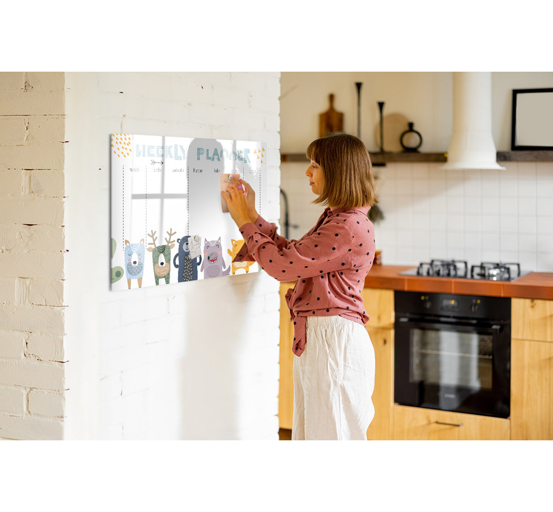 Magnetic Glass Dry Erase Board