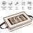 Flatware Storage Case - Durable 5 Compartment Silverware Storage Container Box With Removable Lid And Easy To Carry Handles-1116294954