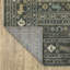 Tapis gris / noir en polypropylène tissé à la machine Southwestern-2049182985