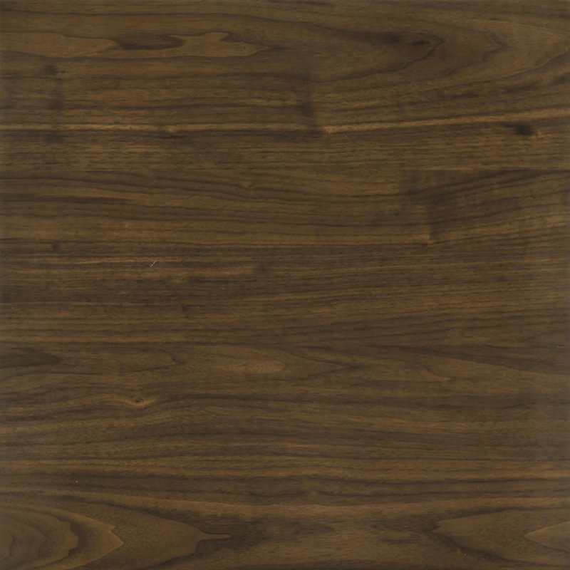 Table de bout d'appoint carrée Vule, Noyer