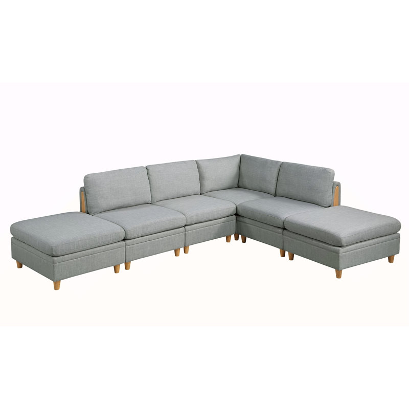 MODULAR SET - 6PC In Light Gray