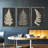 " Linen Fern I " 3 - Pieces-1215853966-1215853961