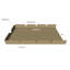 Absher Dakota Fields Beige Fabric Roof for Swing