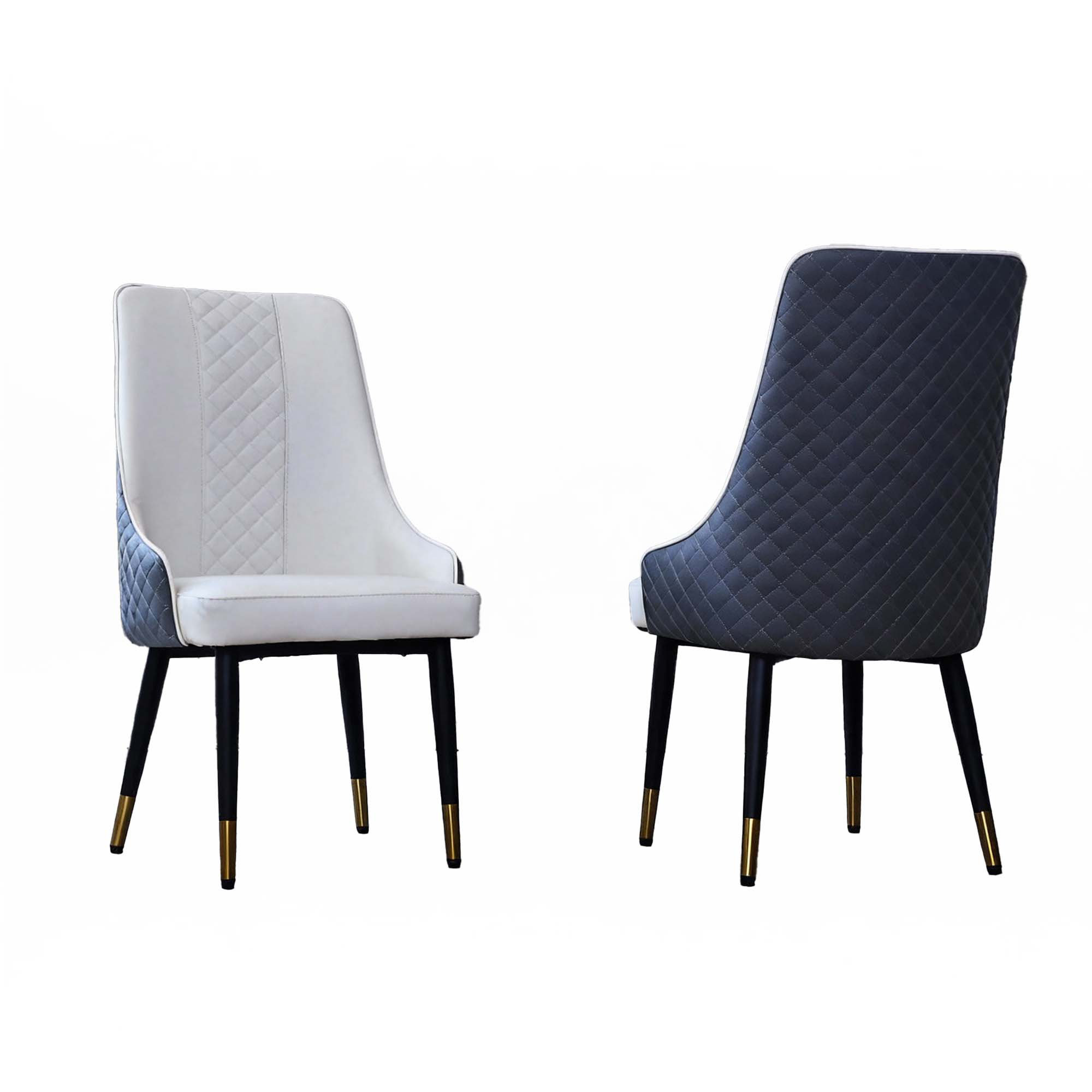Latitude Run® PU Leather Dining Chairs,Set Of 2 | Wayfair