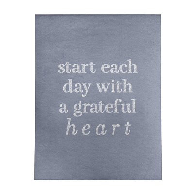 Quotes Chenille Indoor Rug
