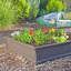 Lit de jardin surélevé en plastique 4 pi x 4 pi