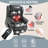 Courtois Faux Leather Recliner with Heat and Massage, Lift Function, Dual Motors, and USB Ports.-98804805