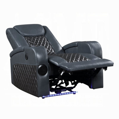 Fauteuil inclinable électrique Liza, Bluetooth, similicuir