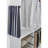 Pullout 14 Inch Side Mount Extending Closet Tie And Belt Organization Storage Rack Holder For Up To 25 Ties, Chrome