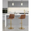 Tabouret de bar contemporain réglable avec pivot-1143467749