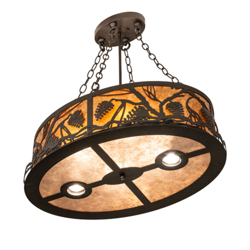 Pinecone 6 - Light Chandelier