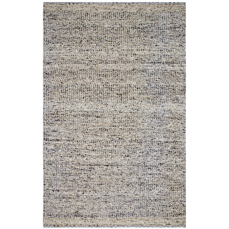 Tapis performance noué à la main Darcy - gris - 9 pi x 12 pi, 9 pi x 12 pi, Grège