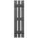 Three Batten, Three Board Open Vinyl Shutters Pair