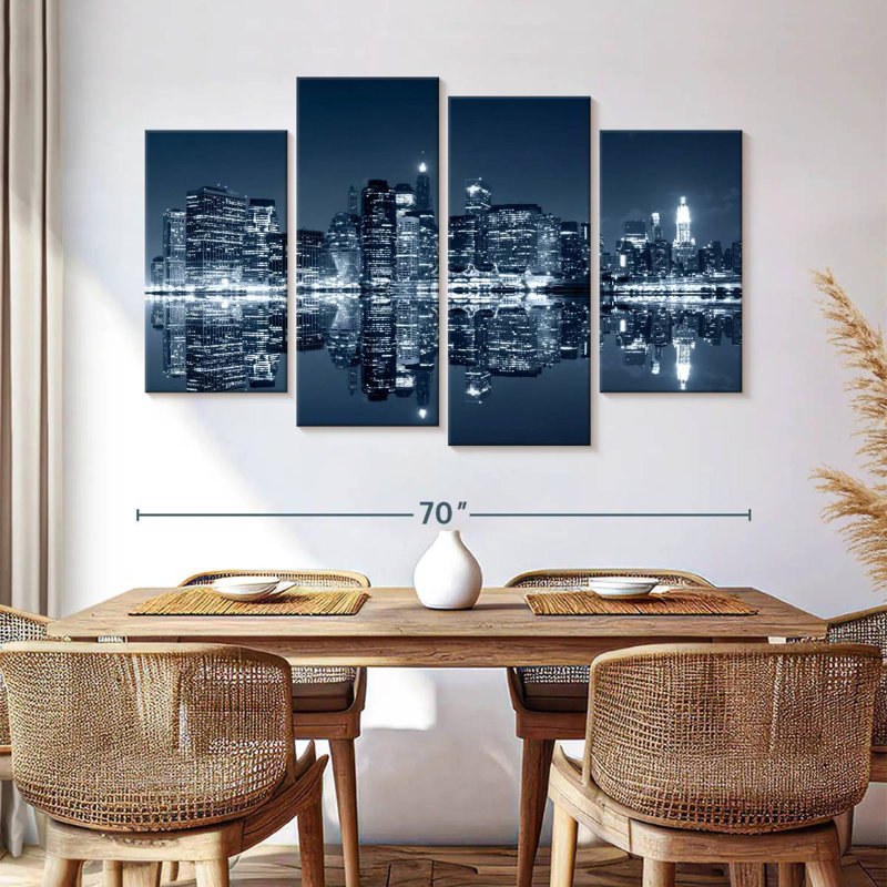 Sireci Urban NYC Skyline, 42" H x 68" W