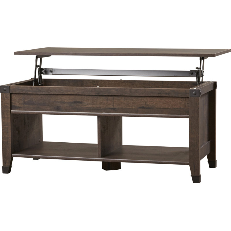 Ensemble de tables basses 3 pièces Evaluna, Chêne café