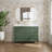 Fully Assembled 48'' Green Freestanding Single Sink Bathroom Jacoby With Solid Wood Construction And Engineered Marble Top-698410357
